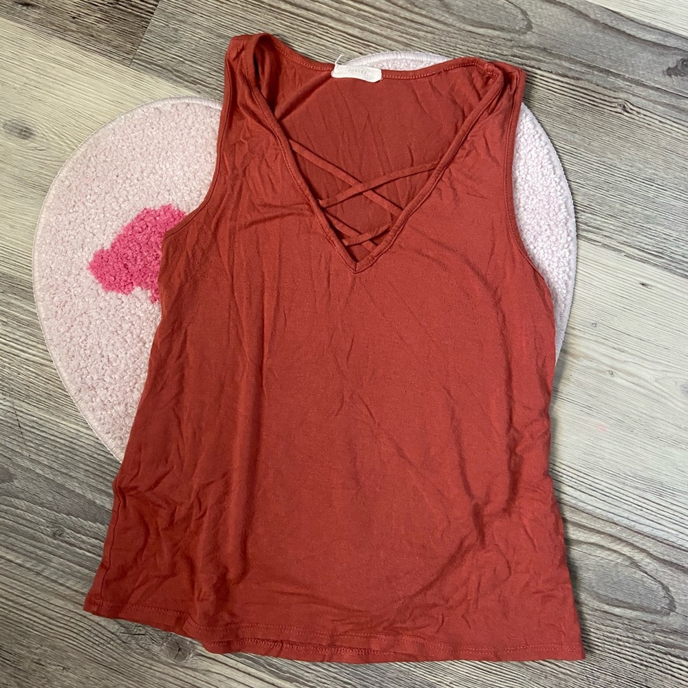 Basic rust colored top!